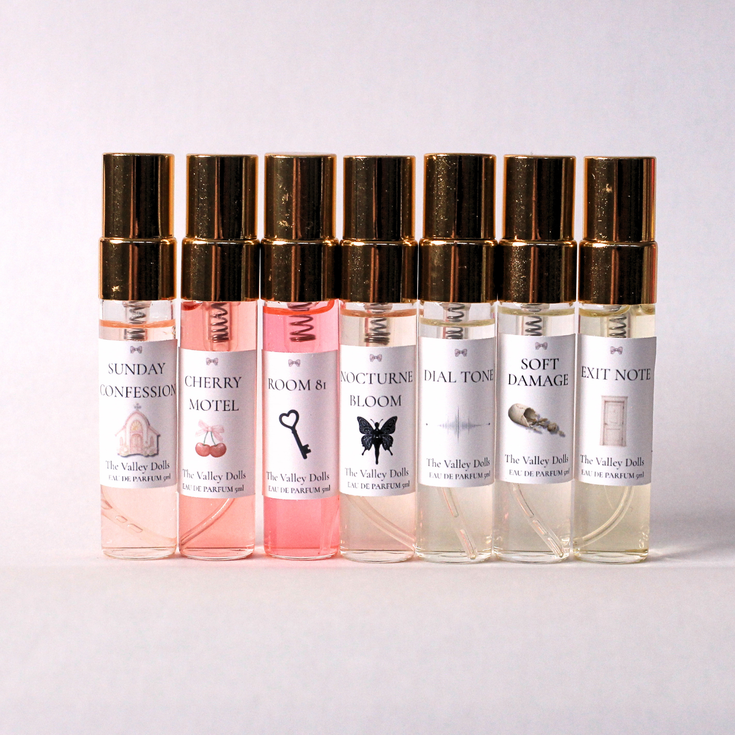 The Complete Discovery Set – 7 Perfume Spray Samples