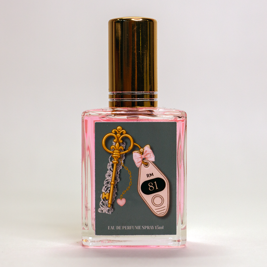 Room 81 perfume spray 15ml – warm and flirty fragrance for women