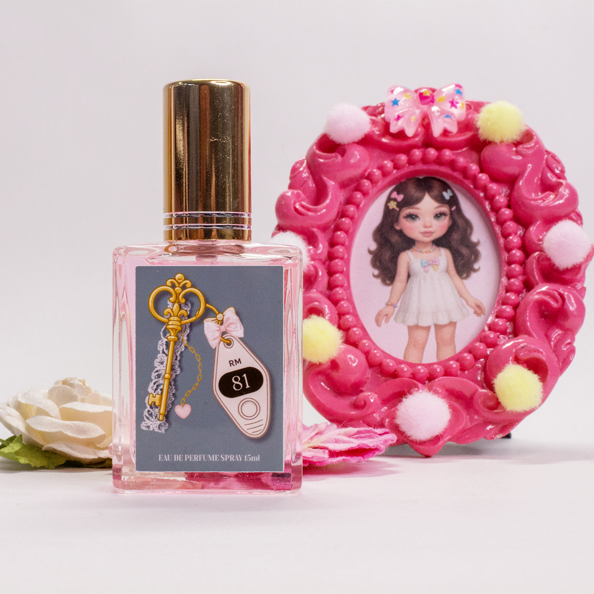 Room 81 15ml perfume spray – long lasting warm fragrance for everyday wear